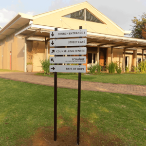 Outdoor Directional Signage - Screenline Screen & Digital Printing