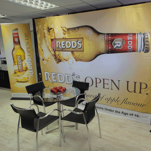 Pull Up Banner and Banner Wall - Screenline Screen & Digital Printing